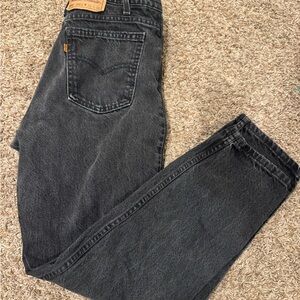 Vintage Levi’s 550 Orange Tab Jeans | 1987 | Made in USA | Relaxed Fit